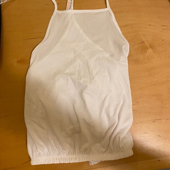 Free People Featherweight Tank Top- White - Picture 3 of 8